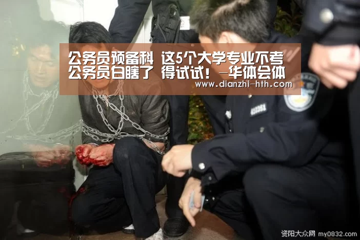 公务员预备科 这5个大学专业不考公务员白瞎了 得试试!-华体会体育官方平台(图2) 华体会体育官方平台